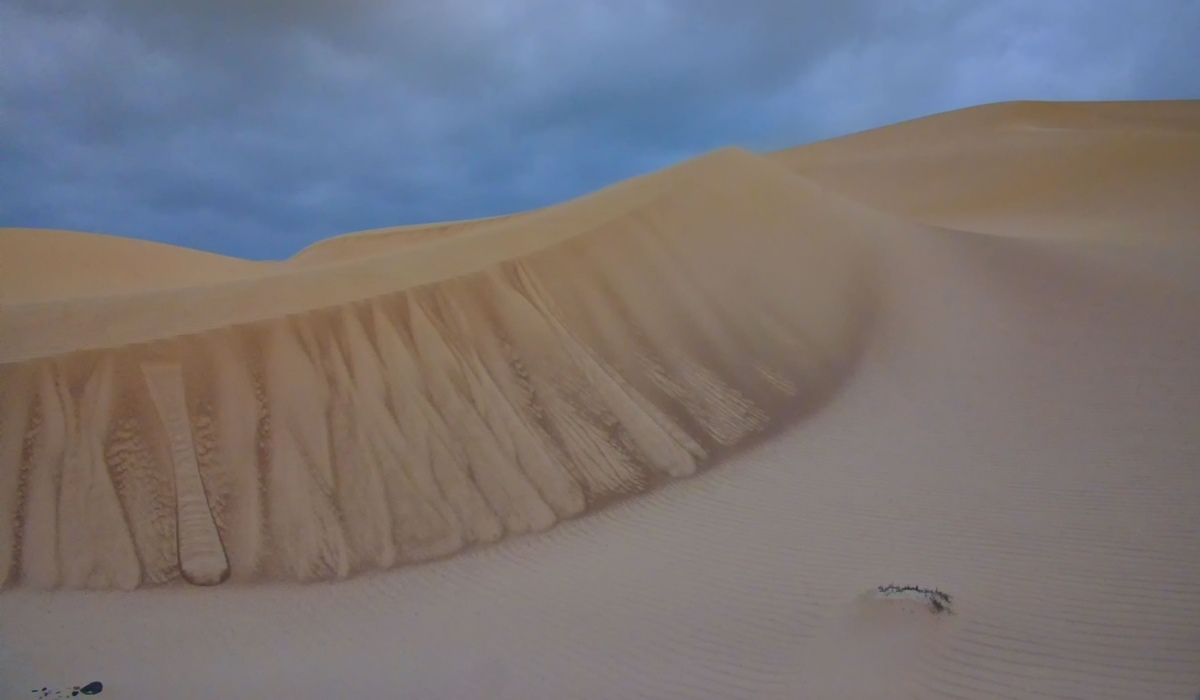 Dune de sable sur Socotra