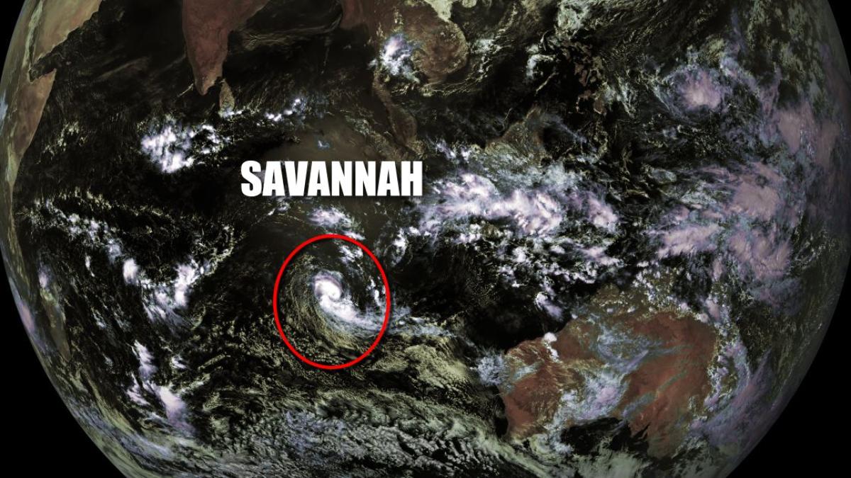 SAVANNAH pourrait devenir un cyclone tropical intense