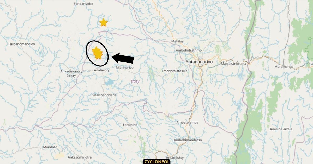 Nouveau séisme ressenti à l’Est de Tananarive, d'une magnitude 3.8