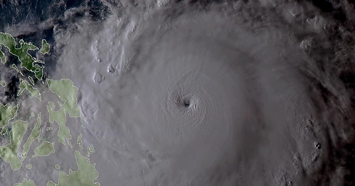 Surigae super typhon intense 2021