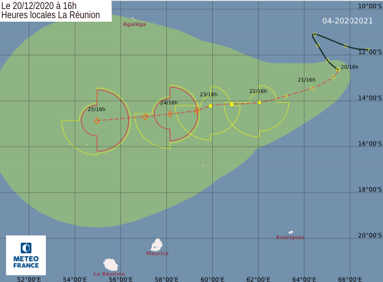 trajectoire future tempete chalane