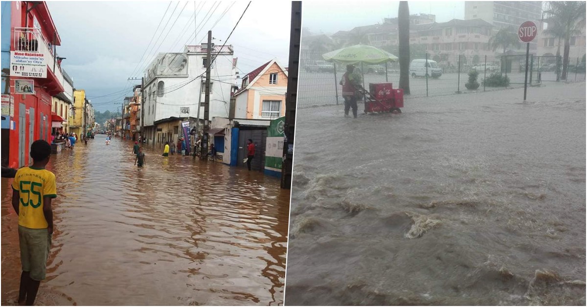 Madagascar : inondations à Tananarive après de fortes pluies orageuses