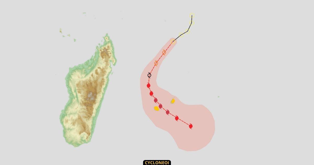 Futur système belal, une trajectoire menaçante pour La Réunion et Maurice