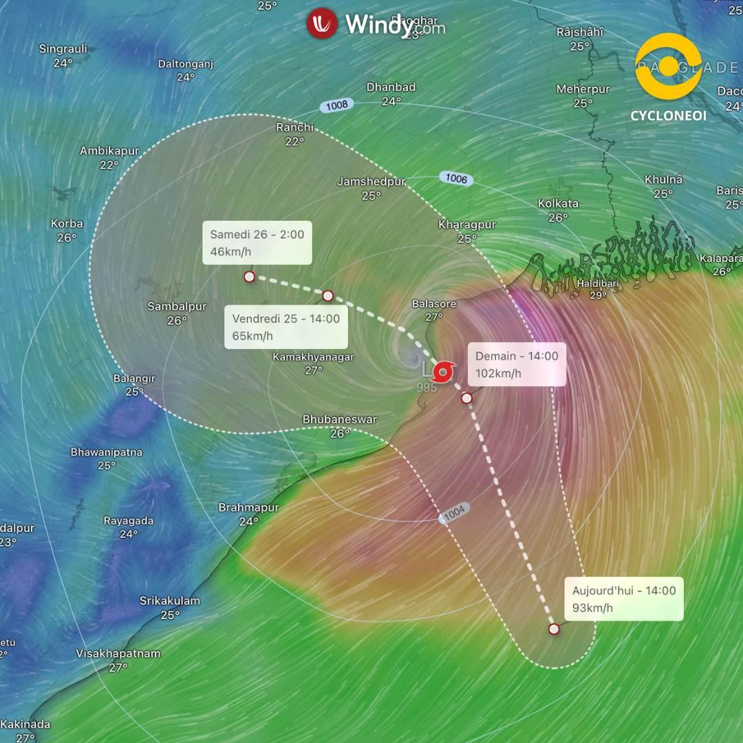 Tempête DANA, l’Inde se prépare à un nouvel impact