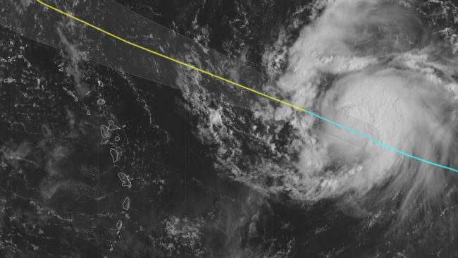 La tempête tropicale Jerry se rapproche du Nord de l'Arc des Antilles