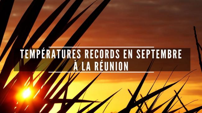 Réunion : Deuxième mois consécutif record en termes de température