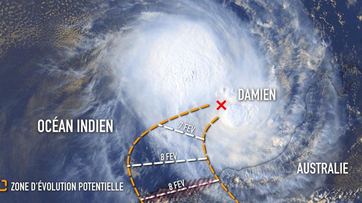 Tempête Damien : Menace potentiellement sérieuse pour l'Australie