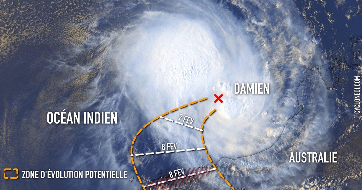 Tempête Damien : Menace potentiellement sérieuse pour l'Australie