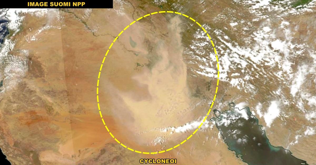 L'Irak affecté par une gigantesque tempête de sable