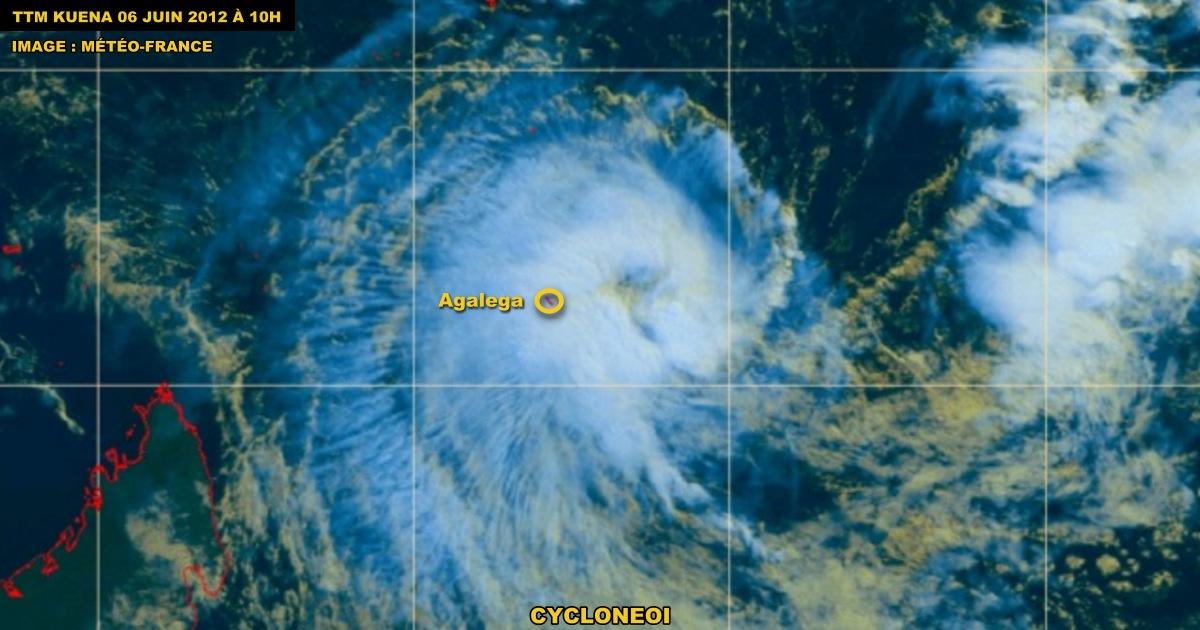 Tempête tropicale KUENA juin 2012