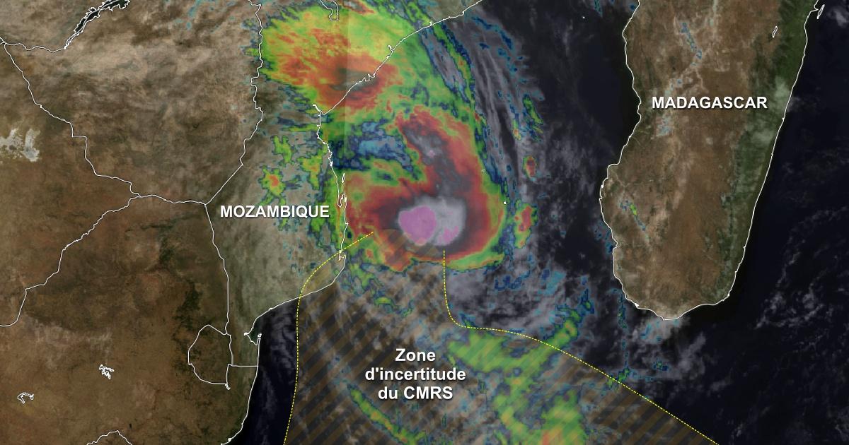 Tempete tropicale guambe