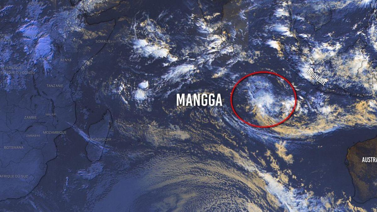 Une tempête tropicale dénommée Mangga dans l'océan indien Sud