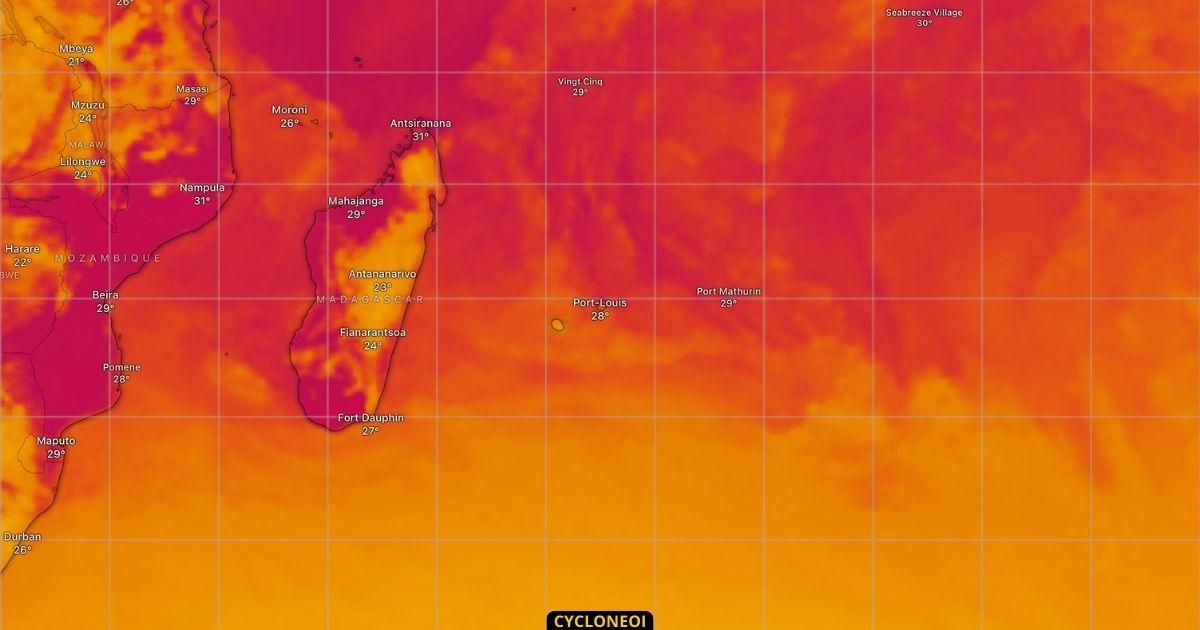 Tendances cycloniques sud ouest ocean indien