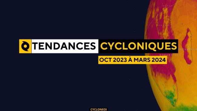 Vers une saison cyclonique 2023/2024 moins active que la normale ?