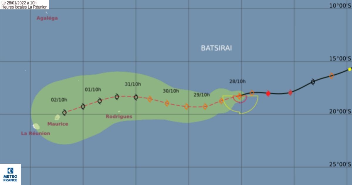 Track batsirai cycloneoi