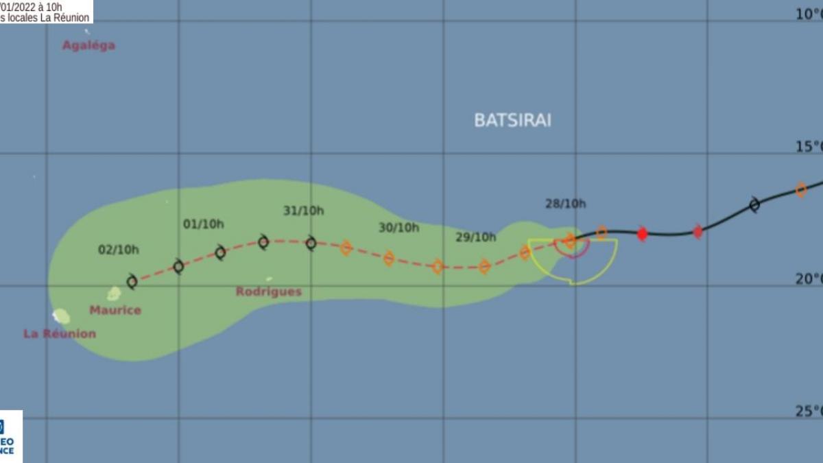 Batsirai : Incertitude et menace potentielle pour les Mascareignes