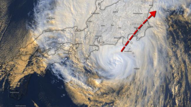 Typhon Hagibis : impact imminent sur le Japon, Tokyo en ligne de mire