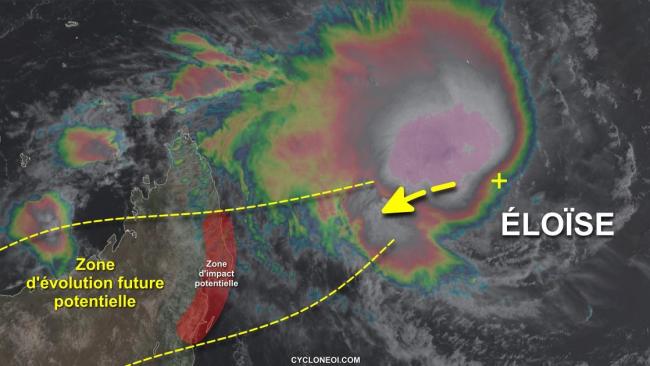 Madagascar en alerte avant l'arrivée de la tempête tropicale Éloïse