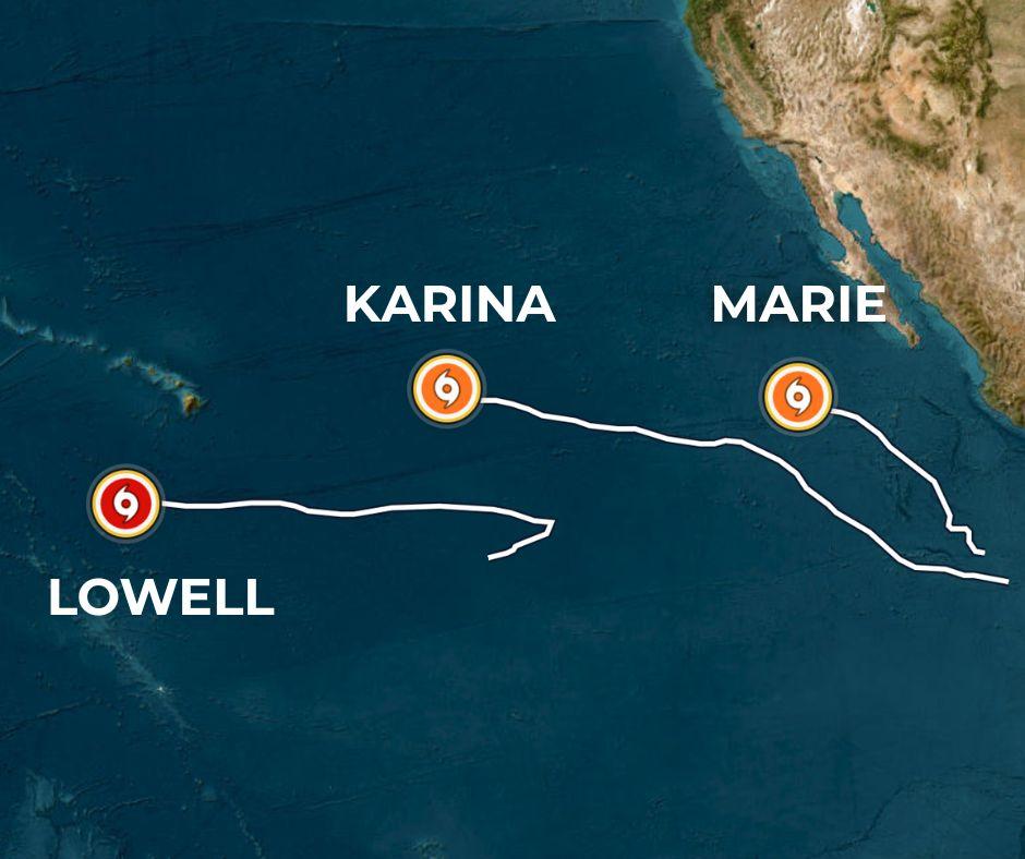 Trois ouragans en meme temps dans le pacifique el nino est il vraiment en cause 2
