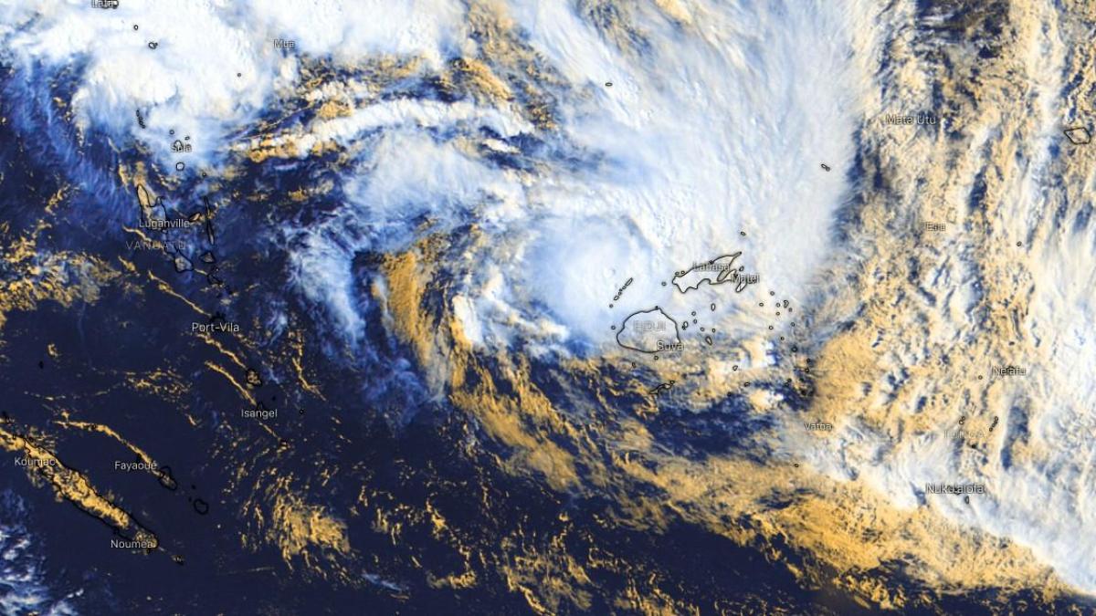 Les îles principales des Fidji directement impactées par la tempête Ana
