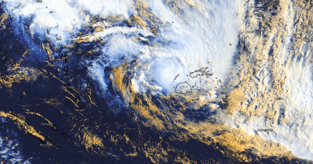 Les îles principales des Fidji directement impactées par la tempête Ana