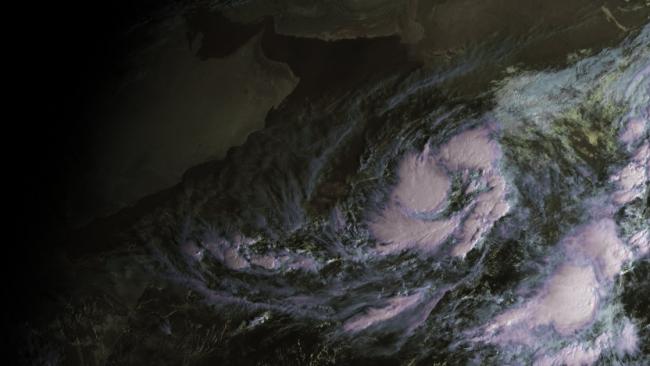 La future tempête tropicale Kyarr en gestation en mer d'Arabie