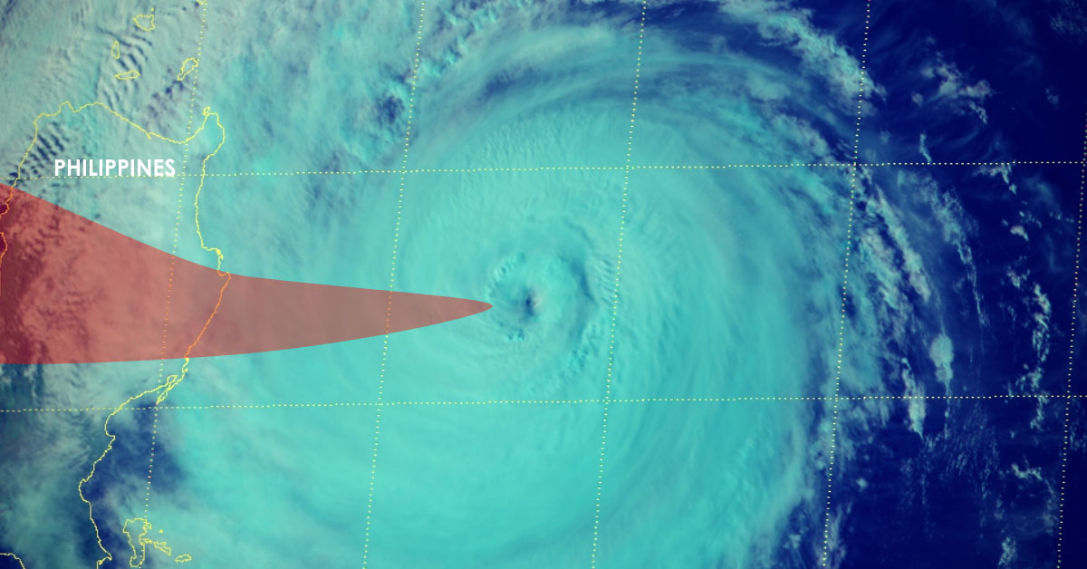 Typhon Yutu : Impact dans moins de 24h sur le nord des Philippines
