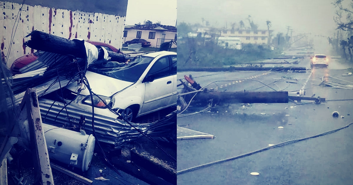 Terribles images de désolation à Saipan et Tinian après le typhon YUTU