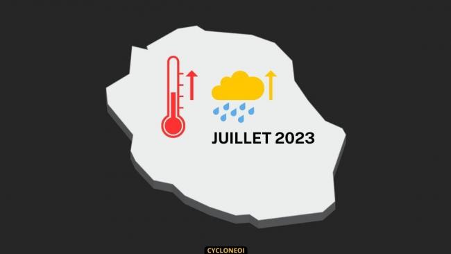Juillet 2023 confirme un hiver anormalement chaud à La Réunion