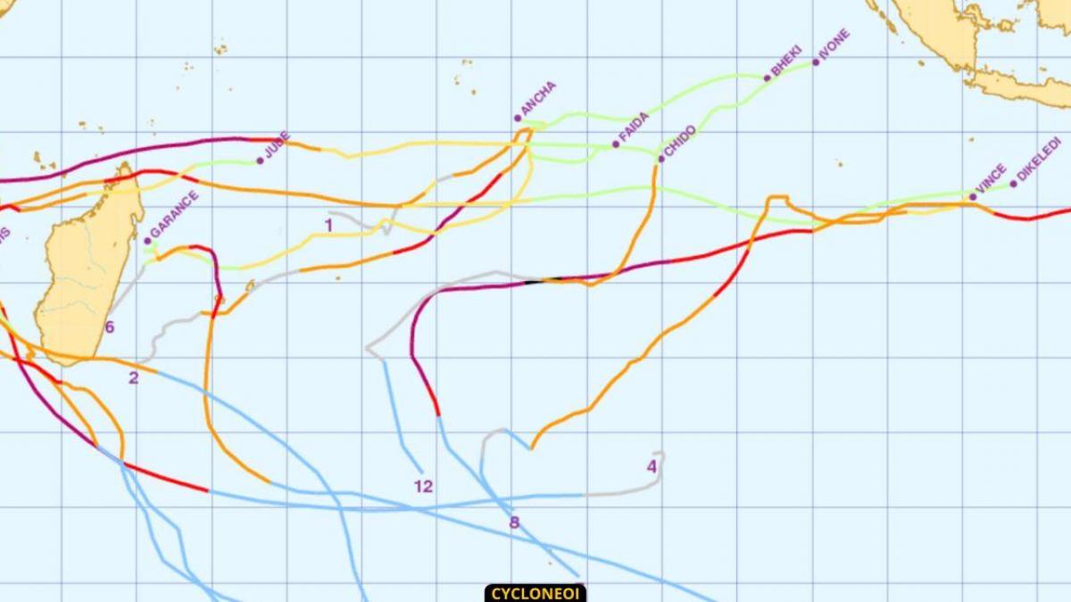 Une saison cyclonique 2024/2025 qu’on peut qualifier d’active