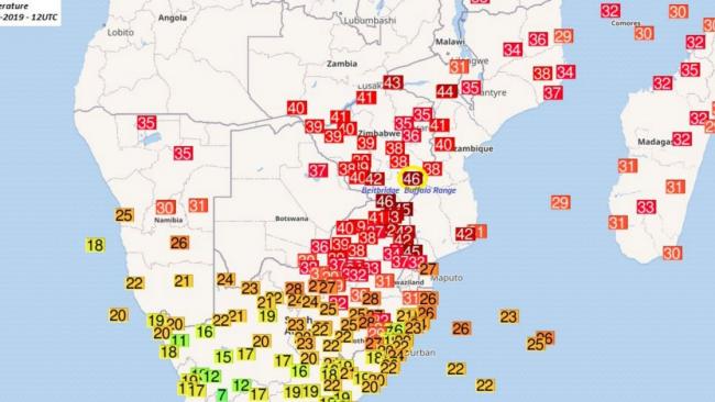 Pollution à Madagascar et chaleur exceptionnelle sur l'Afrique Australe