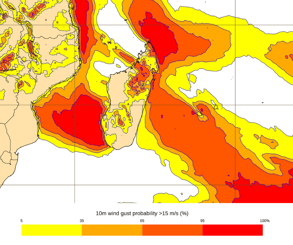 Vents forts a madagascar et la re union rafales jusqu a 80 90 kmh localement