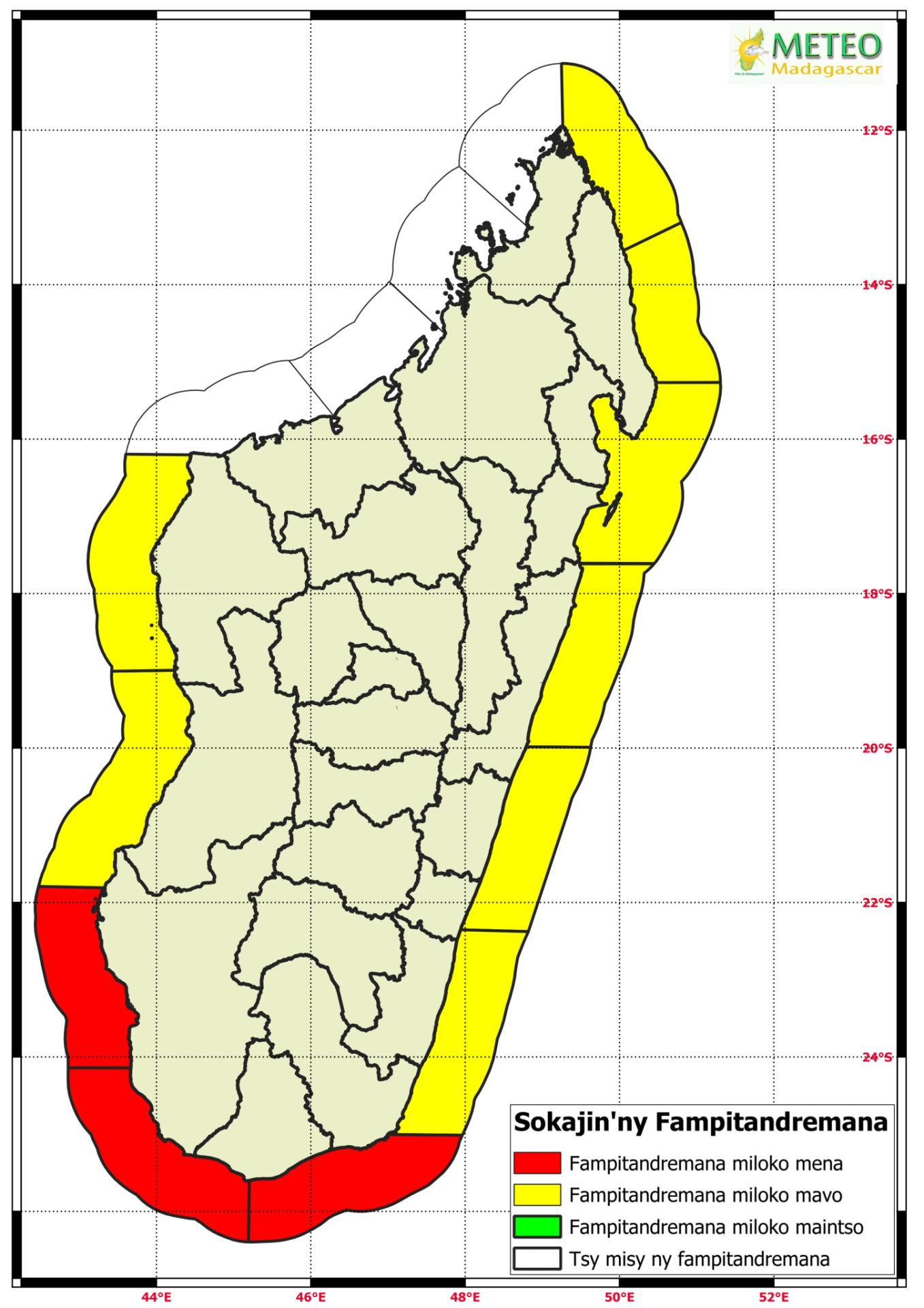 Vigilancemarine forte houle Madagascar