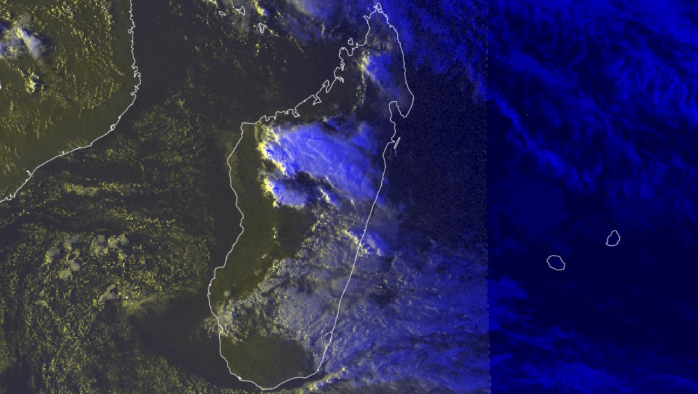 Violent orage madagascar