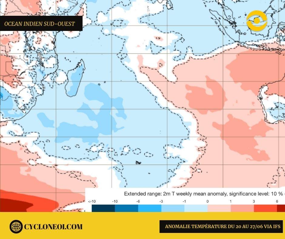 coup de froid à l'île de la réunion