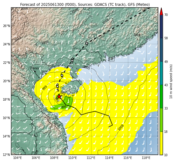 Wutip se renforce dans le golfe du Tonkin : la chine en ligne de mire