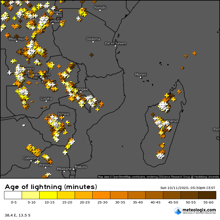 imapct de foudre orage madagascar 2020