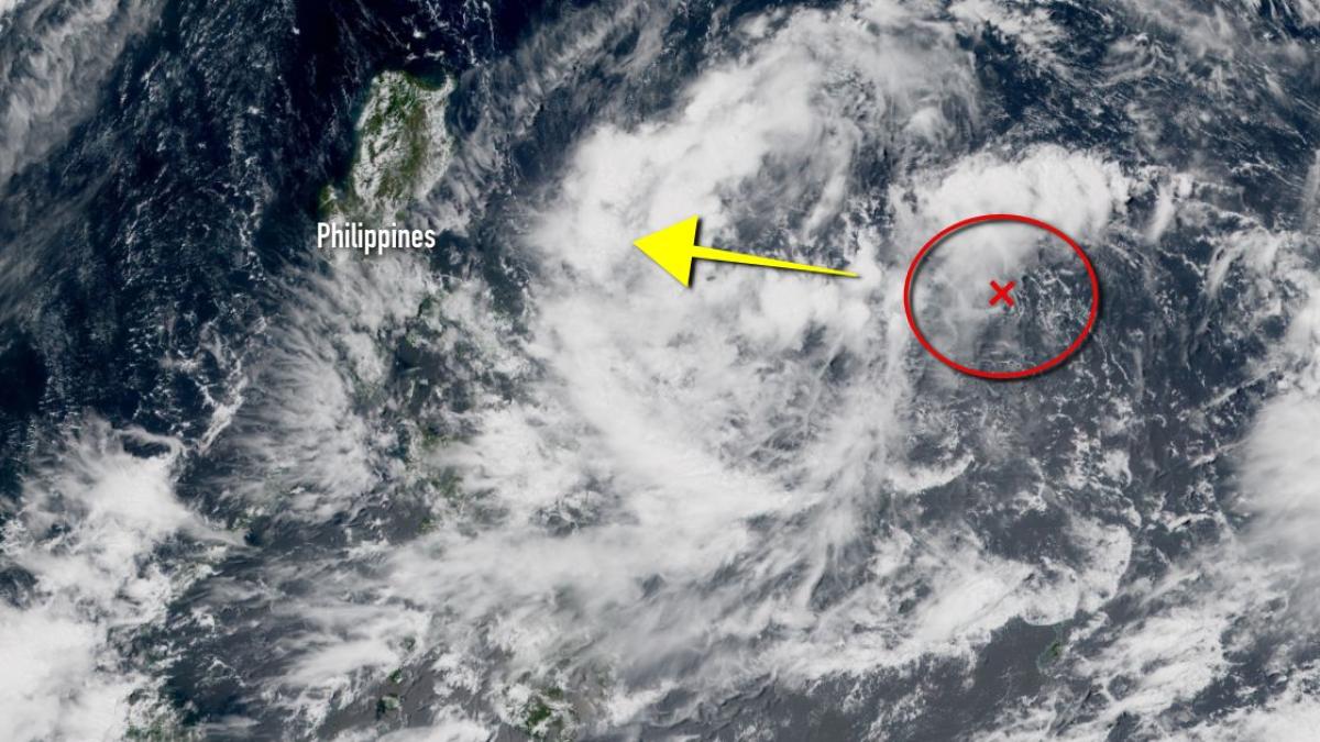 La zone suspecte 99W à l'Ouest des Philippines sous surveillance